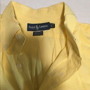 POLO by Ralph Lauren yellow shirt